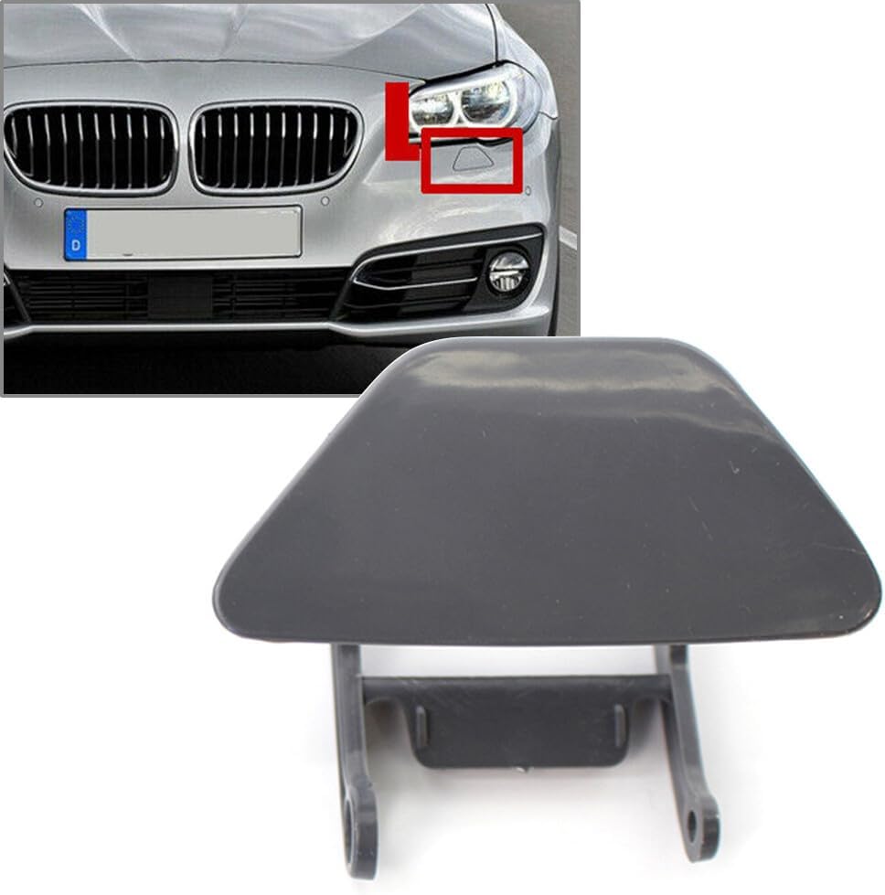 ya 2 8.15 1Pcs Front Left Bumper Headlight Washer Cap Cover for BMW 535i F10 F18 14-2016