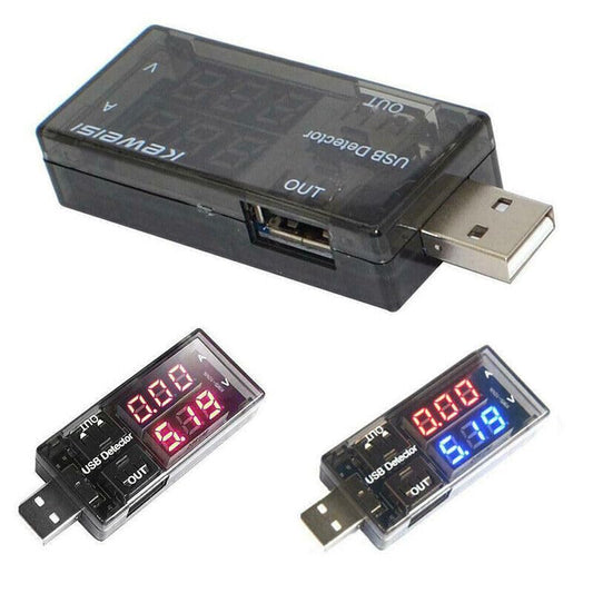 ya 16 10.20 baidi USB Current Voltage Digital Test Detector Voltmeter Ammeter Measuring Tester