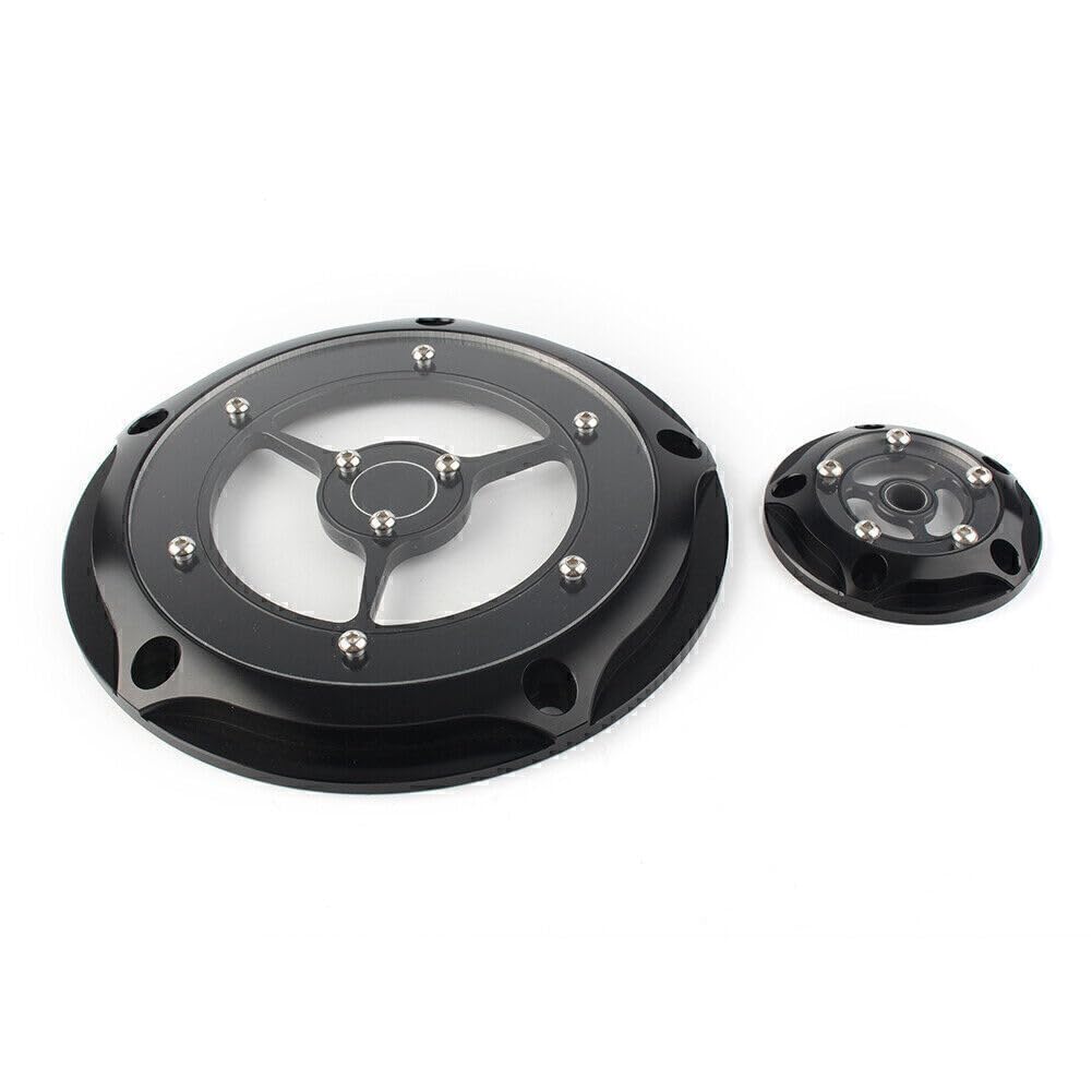 ya 9 10.24 Motorcycle Derby Timing Timer Cover for Harley Road King Electra Glide Soft