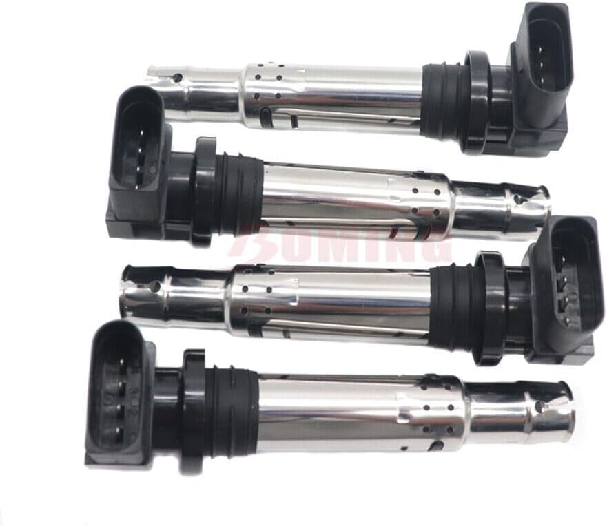 ya 4 8.24 baidi 4 Pieces New Ignition Coil for VW for Golf 1.4 TSI for VW Polo for JETTA 1.6 FSI for Tiguan 036905715F