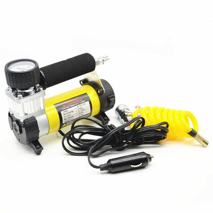 ya 6 8.24 baidi Car 12V Portable Electric for Mini Air Compressor Inflatable Pump Tire Tyre Inflator