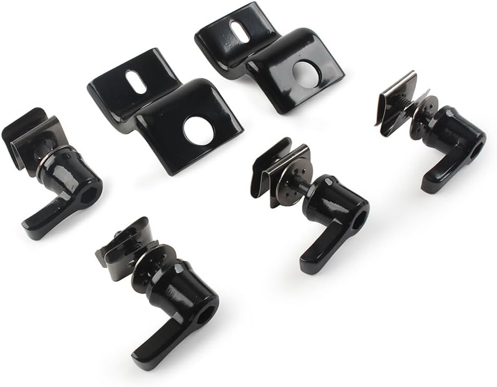 ya 11 9.14 baidiSaddlebag One Touch Upgrade Kit for Harley Electra Road Glide FLHR Classic Black