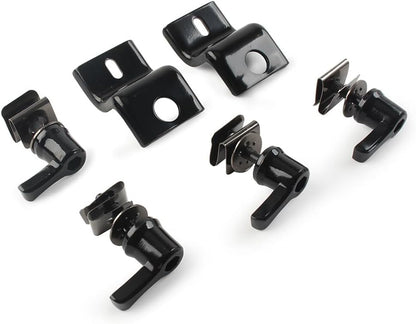 ya 11 9.14 baidiSaddlebag One Touch Upgrade Kit for Harley Electra Road Glide FLHR Classic Black