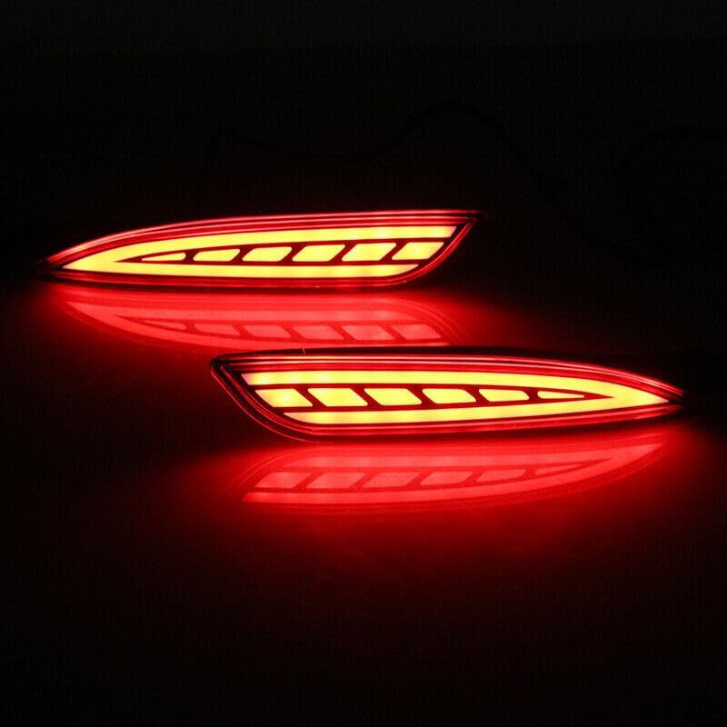 ya 2 8.15 Suitable for for Mazda 3 hatchback 2019 2020 dual rear bumper dynamic turn signal reflector