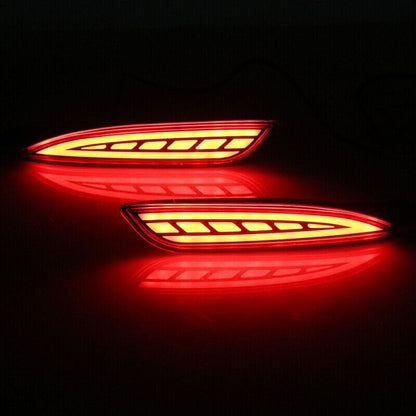 ya 2 8.15 Suitable for for Mazda 3 hatchback 2019 2020 dual rear bumper dynamic turn signal reflector