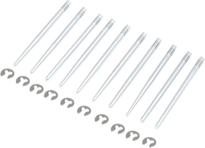 ya 2 8.24 baidi Carburetor 10pcs Jet Needle Oil Needles for 9595 Dellorto PHBG/PHVB/PHBD Carb