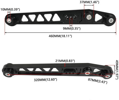 ya 13 9.15 baidi 6x Front Upper Lower Control Arms & Rear Camber Kit for Honda for Civic EK 1996-2000