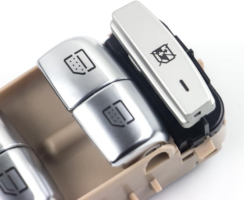 ya 11 9.14 zhengce 1* Brown Front Left Power Window Switch for Mercedes E-Class CLS350 E450 E6