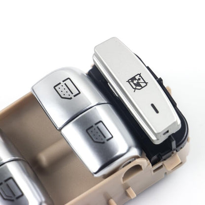 ya 4 8.8 1* Brown Front Left Power Window Switch for Mercedes E-Class CLS350 E450 E63 AMG