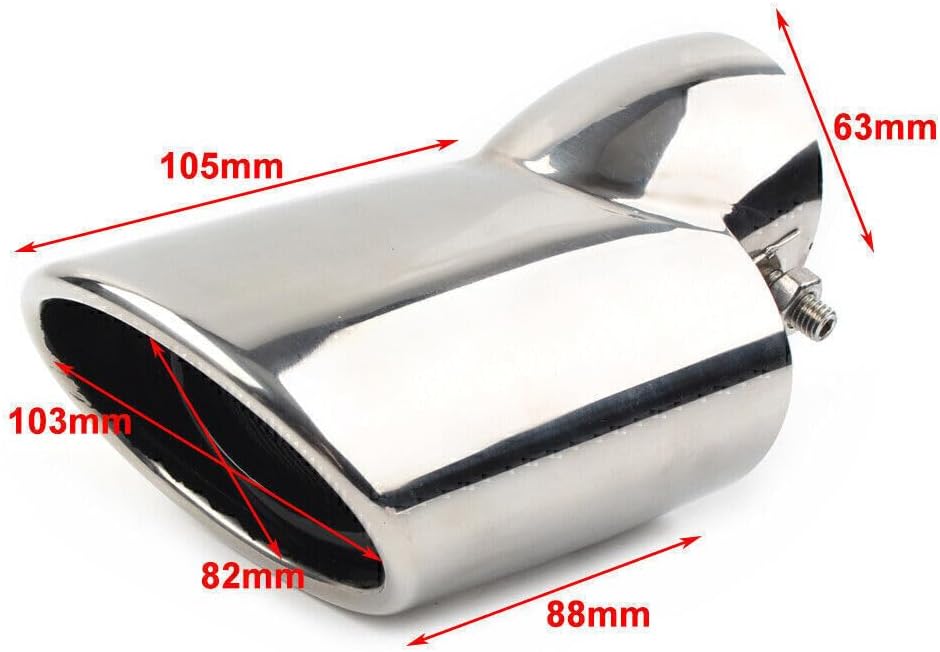 ya 14 9.20 zhengce for Chevrolet for Cruze Sedan Car Stainless Steel Rear Pipe Tail Muffler Ti-1