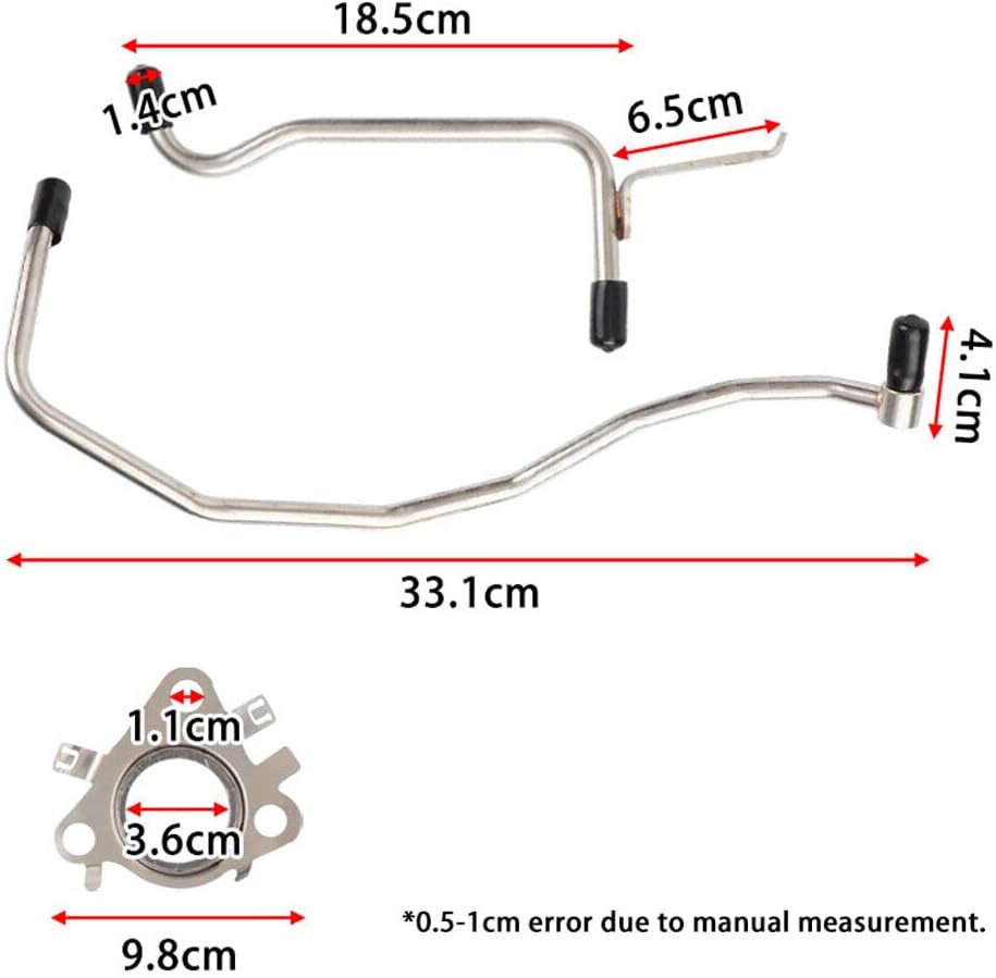 ya 4 8.14 926-187 Turbo Coolant Line Kit Driver Side for Ford Expedition 15-17 F150 11-16