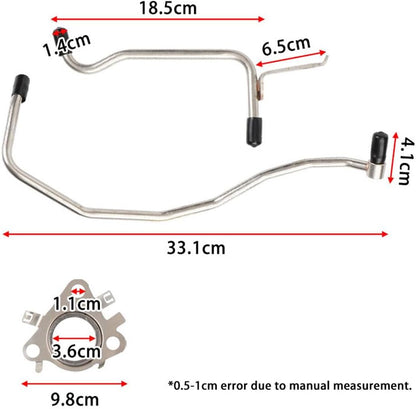 ya 4 8.14 926-187 Turbo Coolant Line Kit Driver Side for Ford Expedition 15-17 F150 11-16