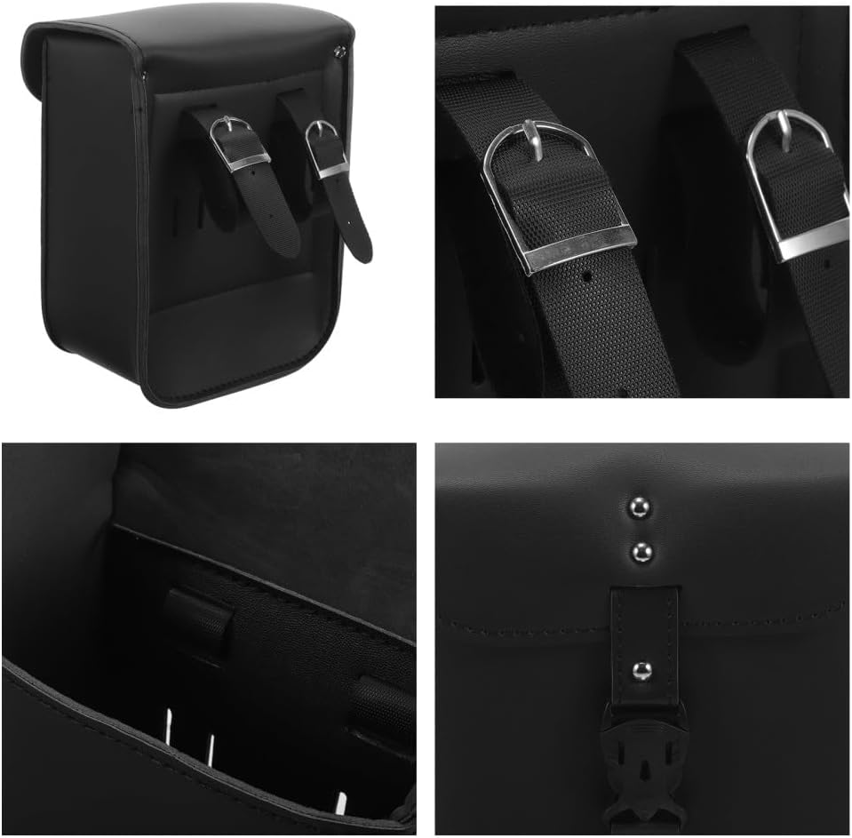 ya 11 9.14 baidiSaddle Bag Motorcycle Tool Bag Motorcycle Organizer Pannier Pouch