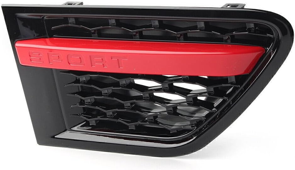 ya 4 8.24 baidi Fit for Land Rover for Range Rover Sport Red Right Side Fender Grill Cover Vent Air Flow