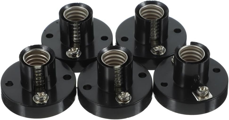 ya 14 9.20 baidi 5PCS Bulb Holders E10 Sockets Light Bulb Holder Screw Lamp Holders E10 Lamp-1