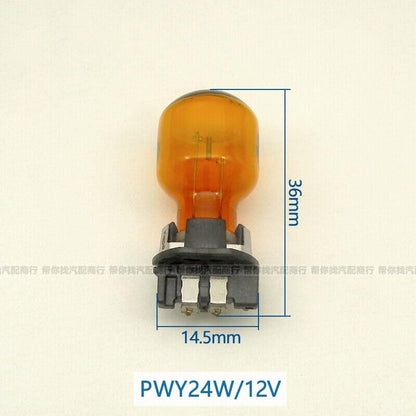 ya 14 9.20 zhengce PWY24W amber bulb turn signal light suitable for 2015-17 for Chrysler 200 2-1