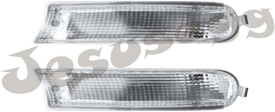 ya 9 10.24 2pcs Front Bumper Fog Light Lamps Housing LH+RH Fit for 1995-1997 for Toyota RAV4