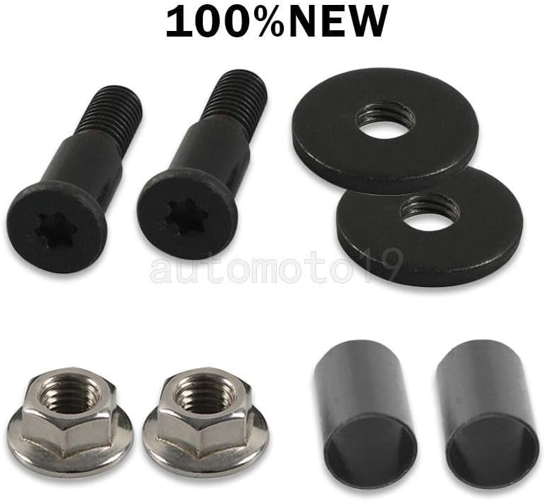 ya 10 9.16 baidi Tail Gate Tailgate Latch Striker Bolts 2X for 1999-06 for Chevy for Silverado for GMC for Sierra