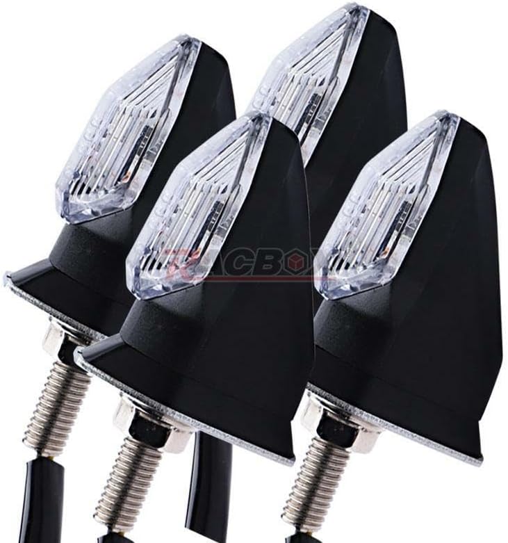 ya 7 8.24 baidi 4X for Mini LED Motorcycle Turn Signal Lights Blinker for Yamaha for Suzuki for Kawasaki 8mm