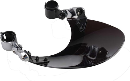 ya 23 10.7 baidi Black Windscreen Windshield for Honda CB250 CMX250 VT1100C Shadow VT600 VT750