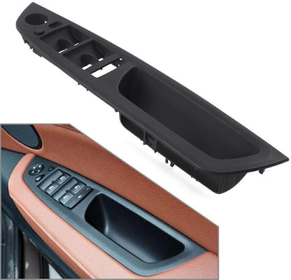 ya 10 9.16 baidi Matte Black Car Inner Door Handle Panel Tirm Cover for BMW X5 X6 E70 RHD