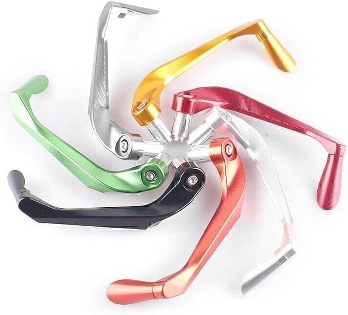 ya 5 8.10 Universal Brake Clutch Levers Bars Guard Protector for Motorcycle 7-Colors