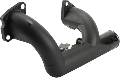 ya 5 8.10 1PC for Jaguar XK8 XJR XJ8 4.0L Thermostat Cover Outlet Pipe w/Sensor LNA1600AA
