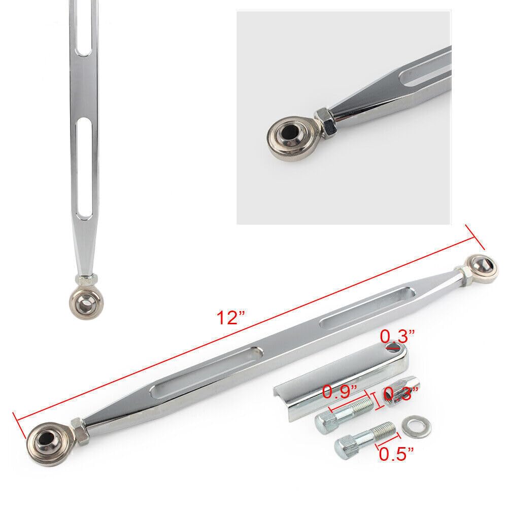 ya 6 8.14 CNC Shifter Shift Linkage for Most Harley Davidson 1980-2019 2018 17 Chrome