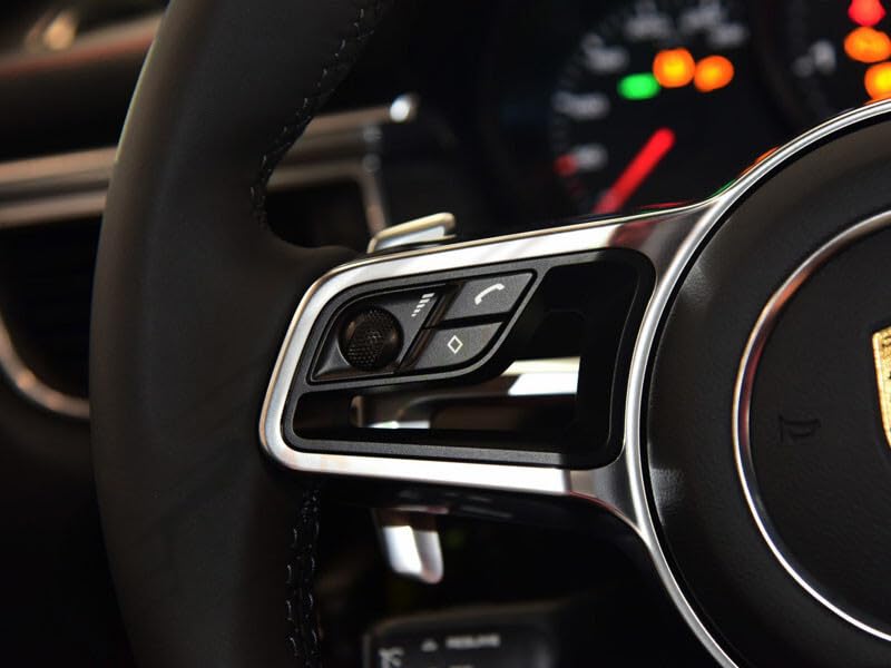 ya 13 9.15 baidi for Porsche for Cayenne Macan Multi-Function Steering Wheel Button Cover- NO.L3