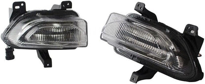 ya 4 8.10 Front bumper LED turn signal driven fog lights suitable for Jeep Renegade 2015-2018