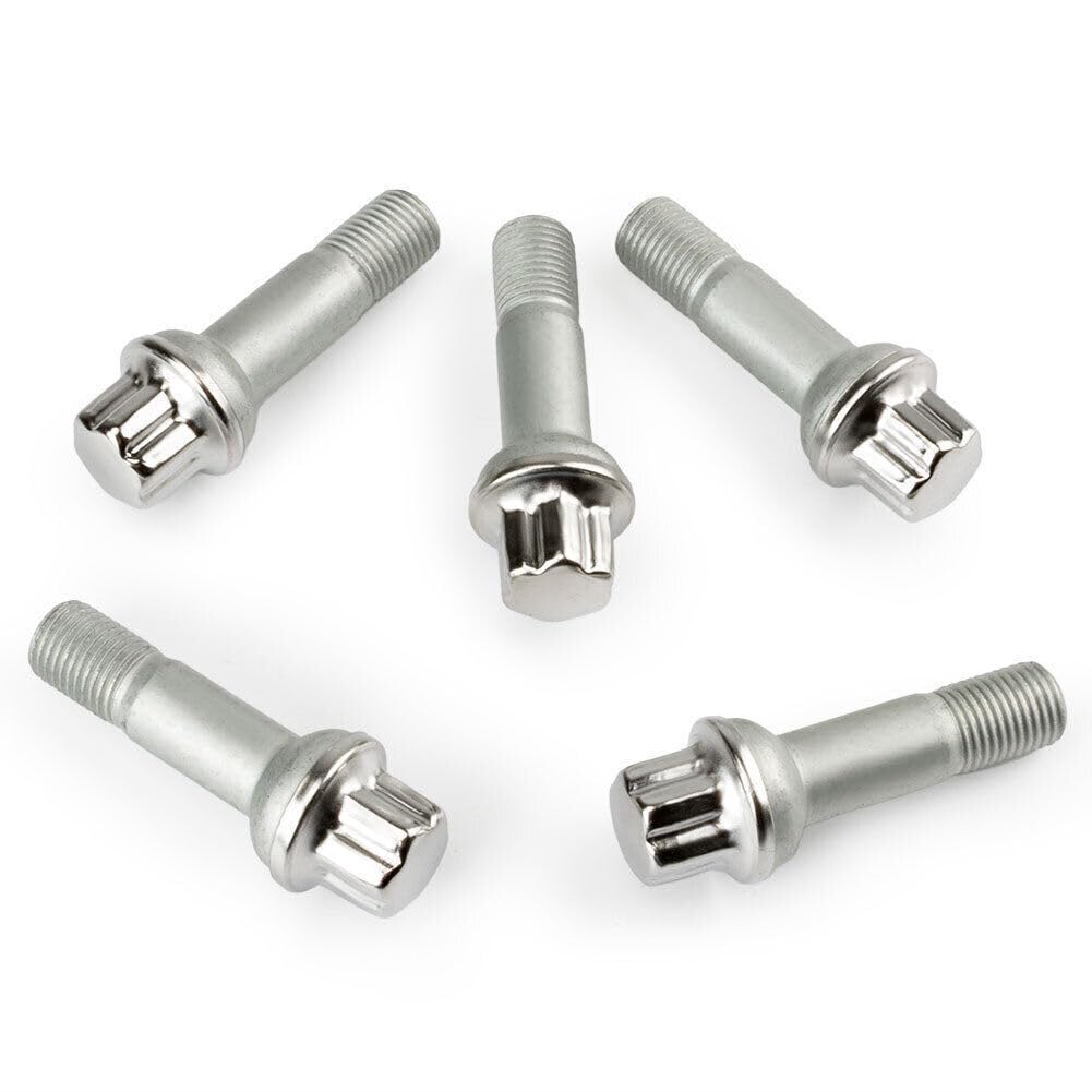 ya 5 8.10 5X for Mercedes Stainless Steel Wheel Lug Bolt 2 5/8 W164 W166 X204 0009905407