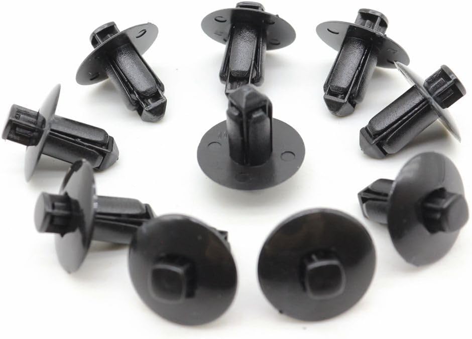 ya 4 8.8.2 25 pieces for Nissan 0155306721 front and rear bumper push-type fixing clip 8 mm hole 