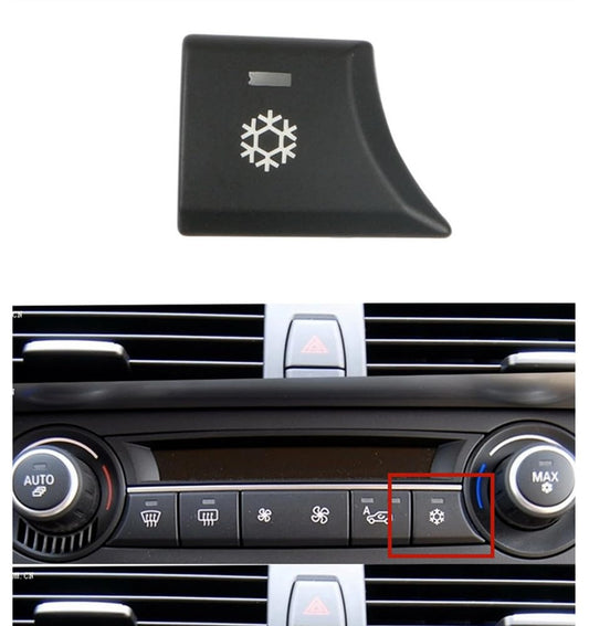 ya 4 8.8 Fit for BMW X5 X6 2008-2013 Climate A/C Control Panel Fan Speed Button Cap Trims