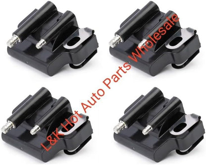 ya 2 8.15 4Pcs New Ignition Coils For Johnson Evinrude 582508 18-5179 183-2508 0582508