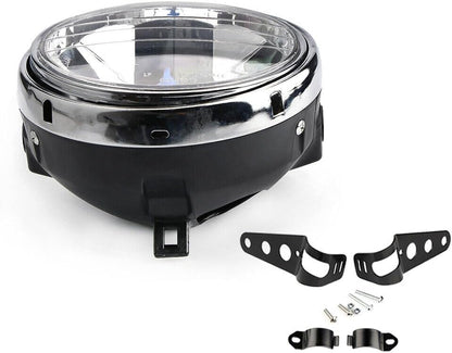 ya 4 8.14 7'' inch Motorcycle Headlight Motorbike Front Light Headlamp for Honda CB Hornet