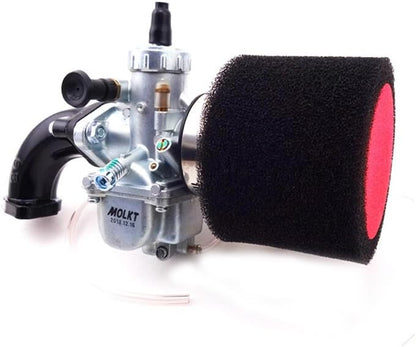 ya 13 9.15 baidi Molkt 26mm Carburetor Intake Pipe Air Filter Set For Lifan YX 140 150cc Pit Bike