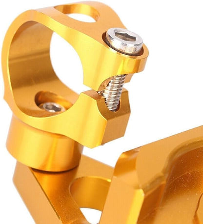 ya 14 9.20 zhengce 1x Steering Damper Stabilizer Mounting Bracket for Suzuki GSXR1300 1998-15-1