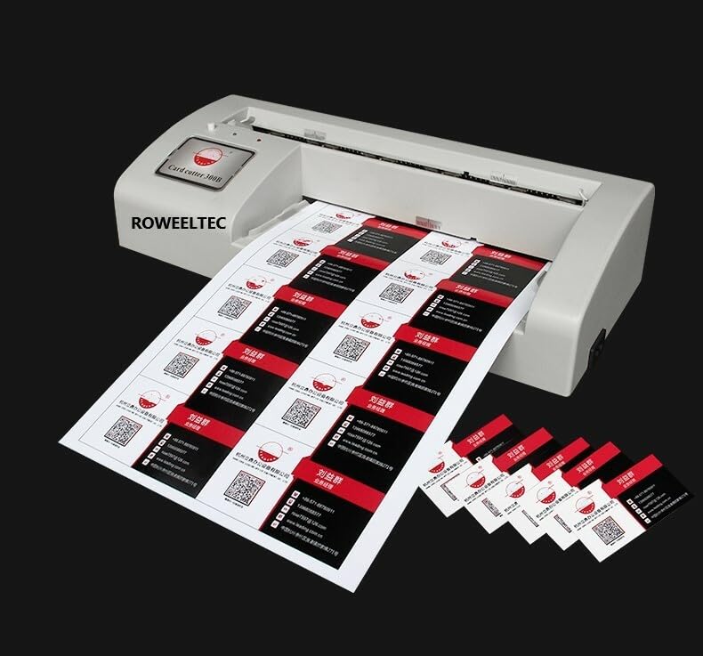 ya 16 10.20 baidi New 300B Automatic Name Card Slitter Cutter,Business Card Cutting Machine BI