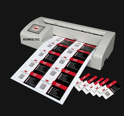ya 16 10.20 baidi New 300B Automatic Name Card Slitter Cutter,Business Card Cutting Machine BI