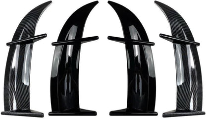 ya 4 8.14 for VW for Golf MK6 R 2008-2012 Car Rear Roof Spoiler Window Wing Lip