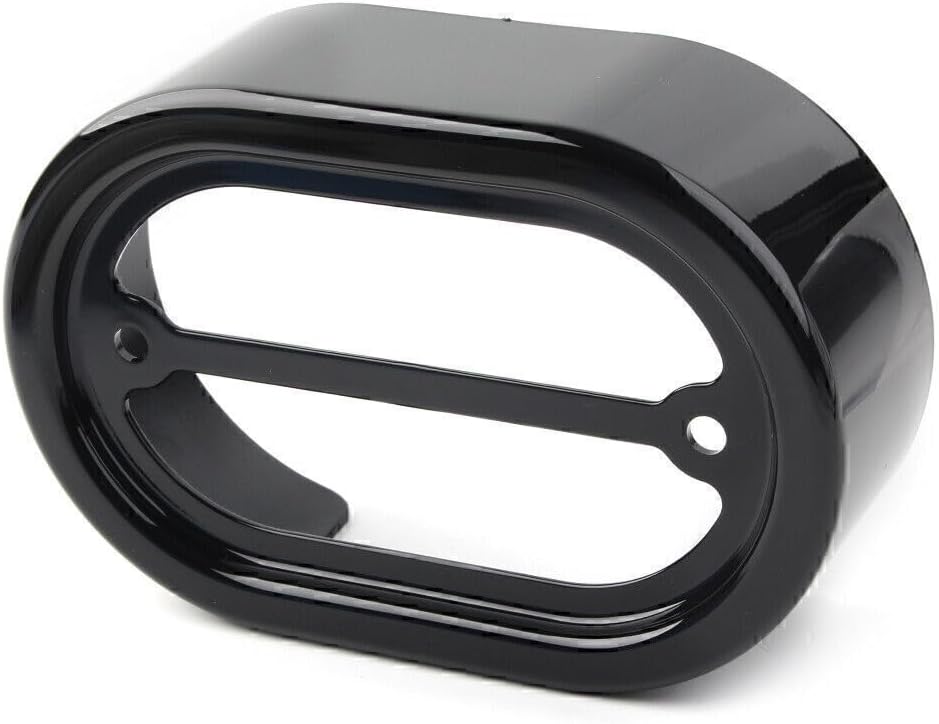 ya 6 8.14 Drag Black Regulator Cover for Harley-Davidson 01-2006 Softail FXST FLST FXSTD