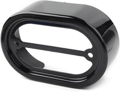 ya 6 8.14 Drag Black Regulator Cover for Harley-Davidson 01-2006 Softail FXST FLST FXSTD