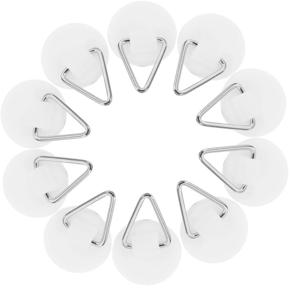 ya 26 10.21 baidi 50 Pcs Decorative Plate Hook Hanger for Wall Picture Hanging Tool