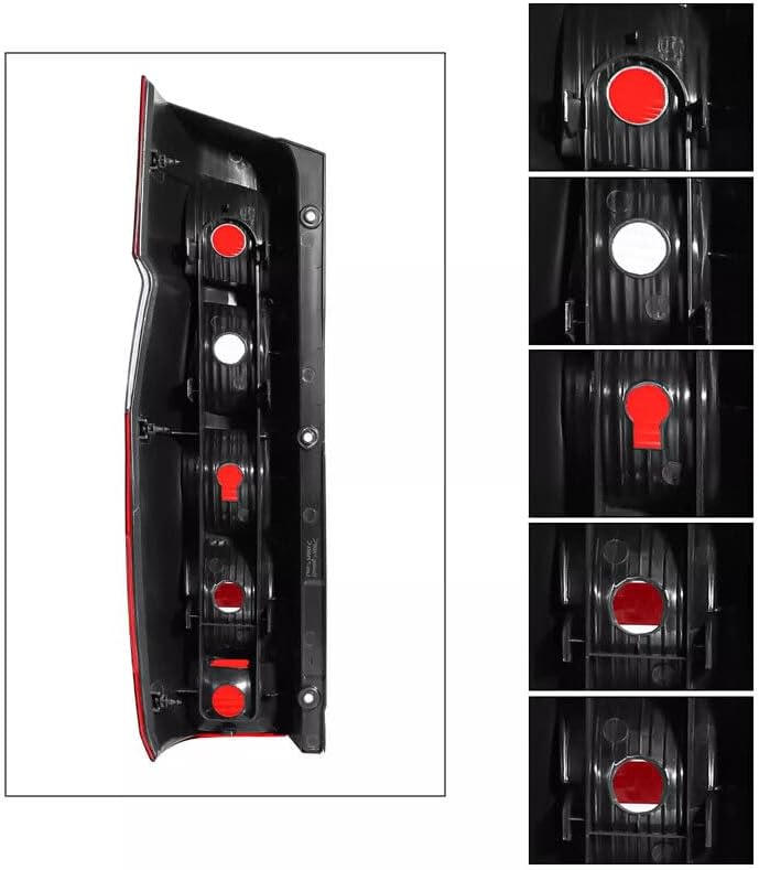 ya 2 8.15 1 piece for Mercedes-Benz Sprinter 2500 3500 2007-2017 left taillight (without bulb)