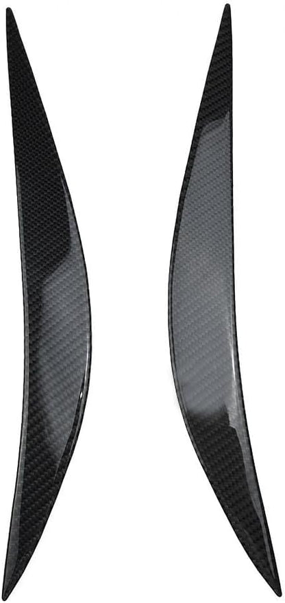 ya 4 8.24 baidi 2 Carbon Fiber Headlight Eye Lid Eyebrow Cover For F32/F33/F36 4 Series