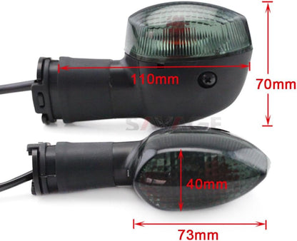 ya 7 8.24 baidi Flash Turn Signal Light Indicator Lamp for Yamaha FZ-25 FZ-10 FZ-07 FZ-09 FJ-09