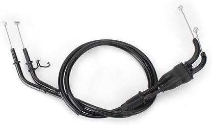 ya 4 8.8.2 2x Black Throttle Cable Accelerator Wire for Kawasaki ZX10R 2016-2017