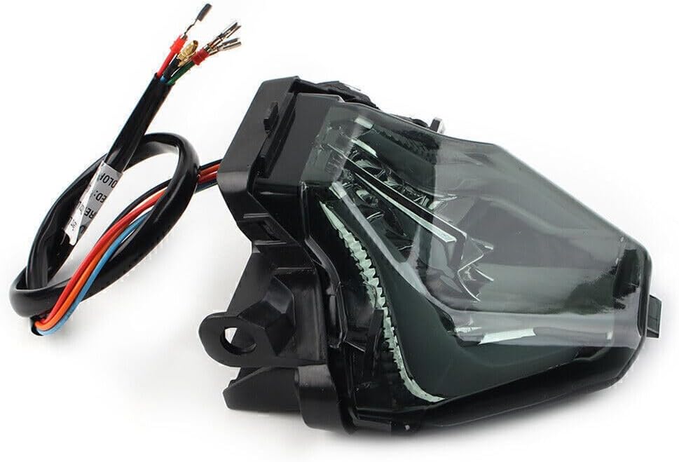 ya 10 9.16 zhengce for Yamaha YZF R3 R25 / MT-07 FZ07 MT-03 LED Red Brake Tail Light Turn Sign