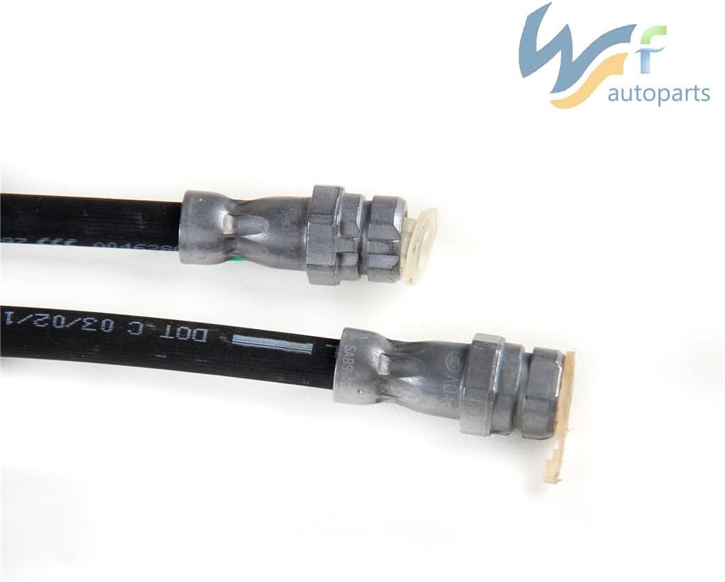 ya 10 9.16 baidi 2pcs Front Brake Caliper Hose for VW for Golf for Tiguan MK2 for Audi A3 TT 5Q0611701C