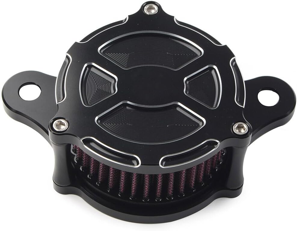 ya 10 9.16 zhengce Black Air Cleaner Red Intake Filter Kit Fit for Harley Dyna Softail Road Ki